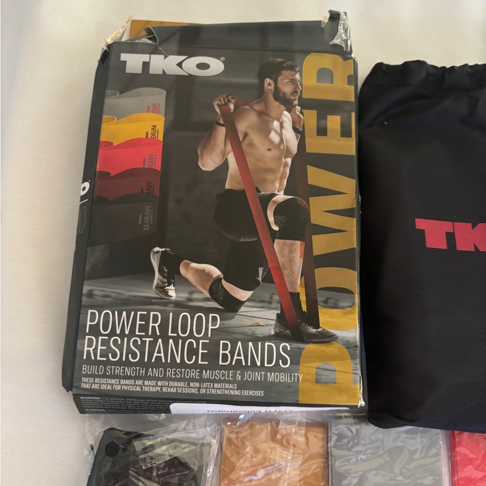 TKO Multi-Color Power Loop Bands - Picture 2 of 4